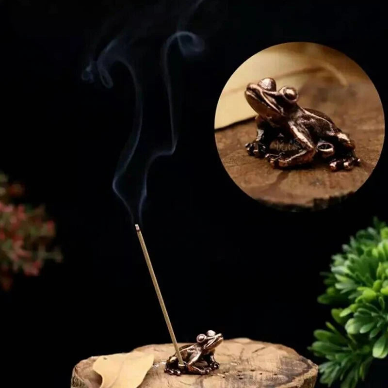 New 1PC Alloy Incense Burner Stick Holder Plate Buddhism Lotus