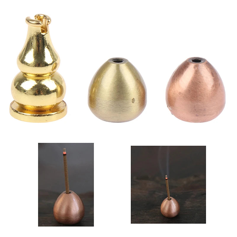 New 1PC Alloy Incense Burner Stick Holder Plate Buddhism Lotus