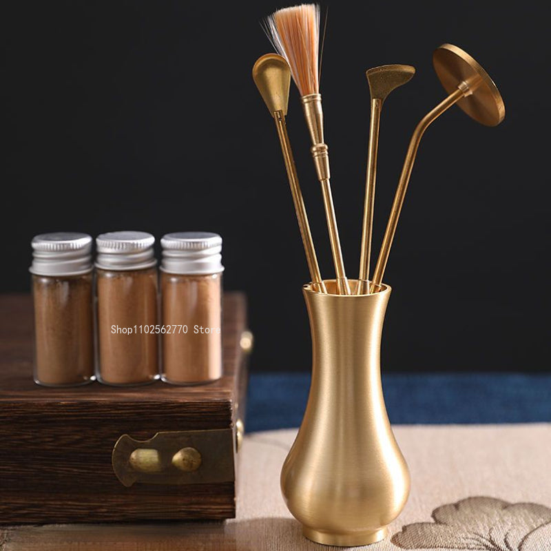 Pure Copper Incense Appliance Set Household Indoor Fragrance