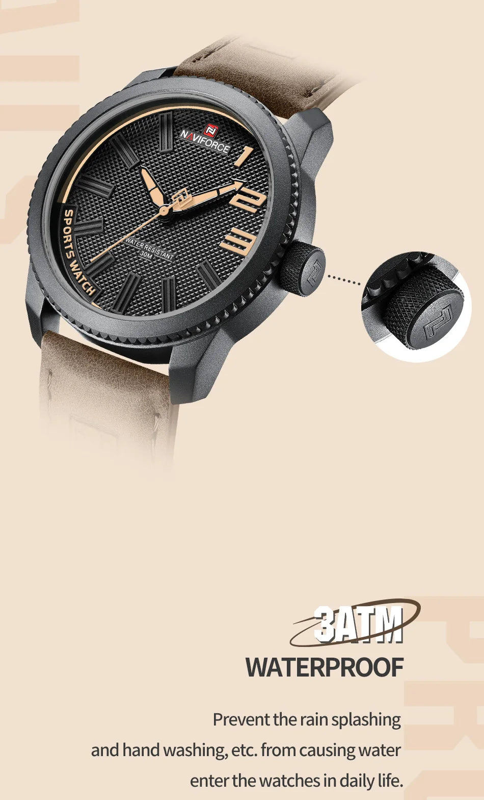 Top Luxury Brand Sports Watch Men