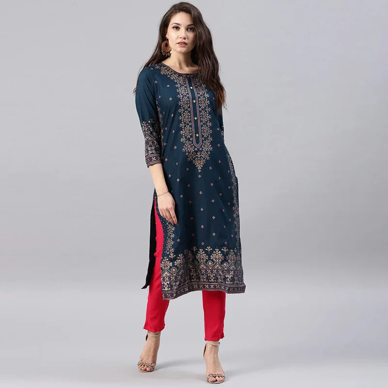 Kurtas for Women Spring Summer Women's Indian Dress