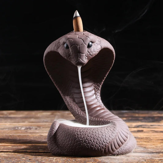 Snake Incense Censer Cobra Incense Burner Burning Incense Holder