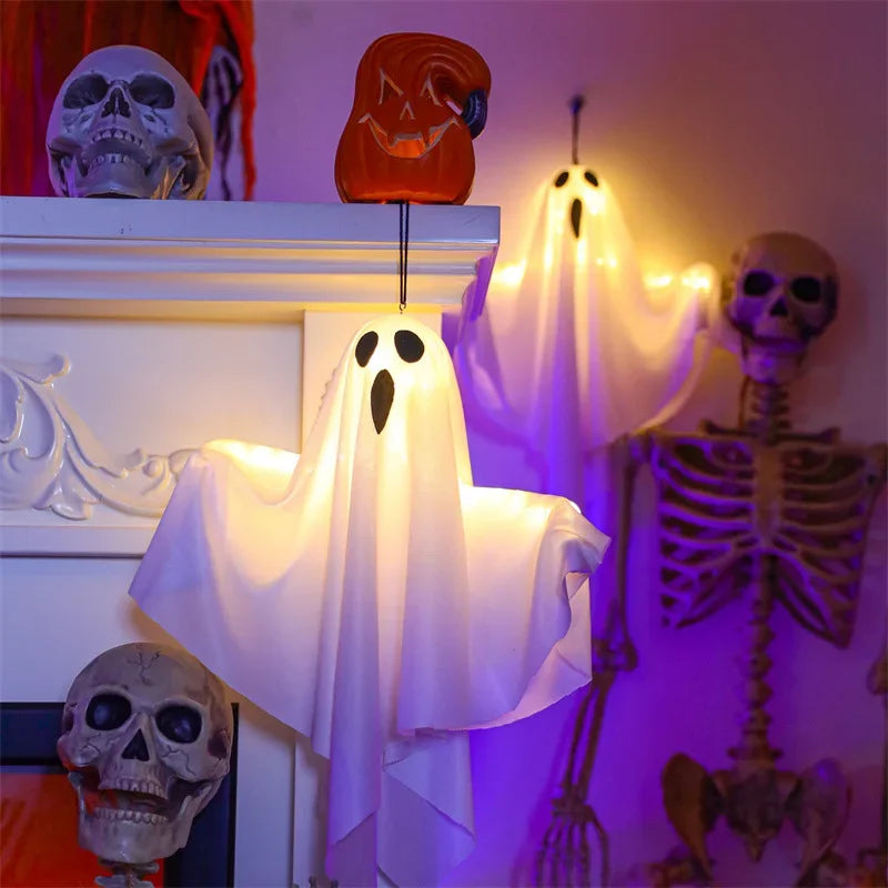 2024 LED Glow Ghost Party Halloween Decoration for Home