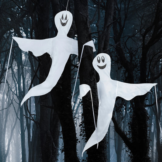 Halloween Tree Wrap Ghost Decoration