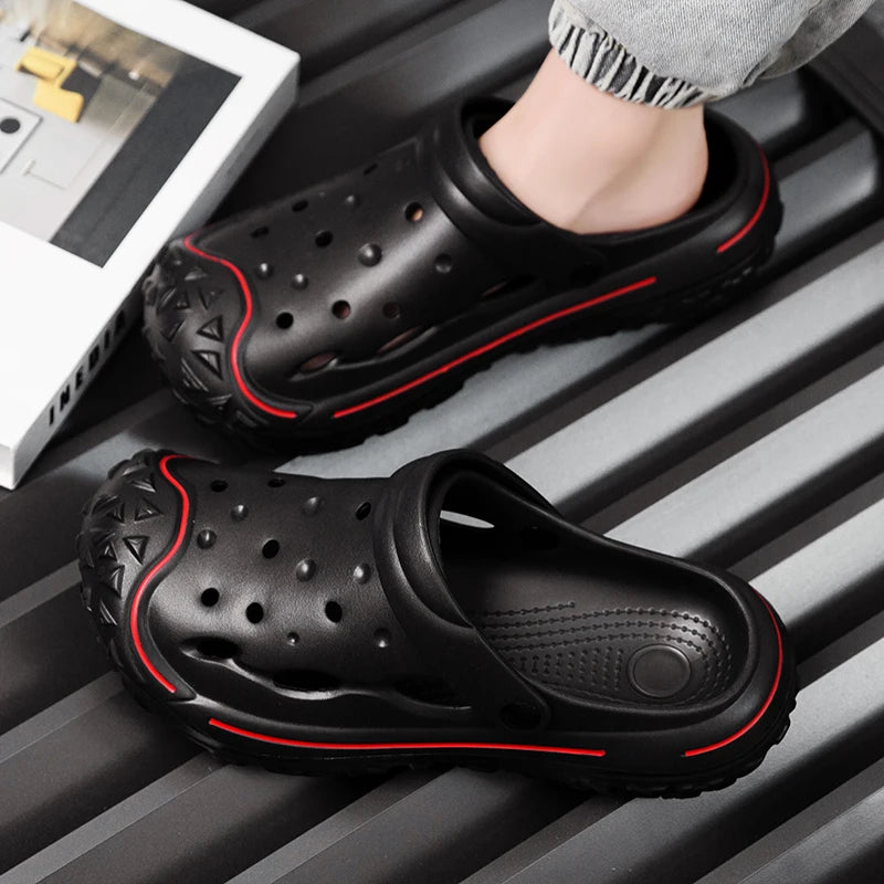 2024 Summer New Men's Slippers Outdoor Garden