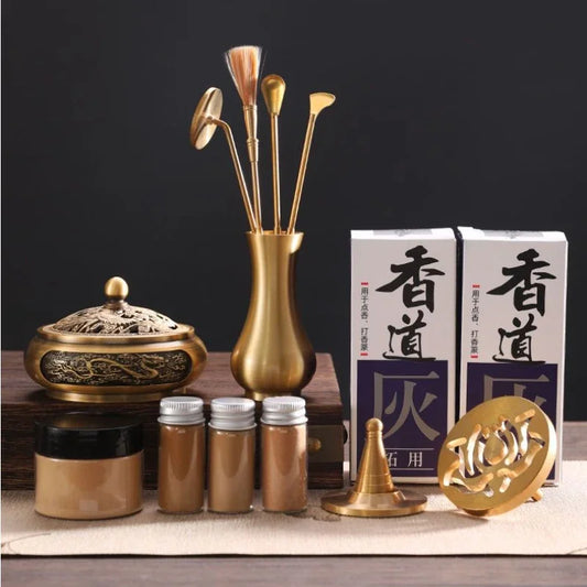 Pure Copper Incense Appliance Set Household Indoor Fragrance