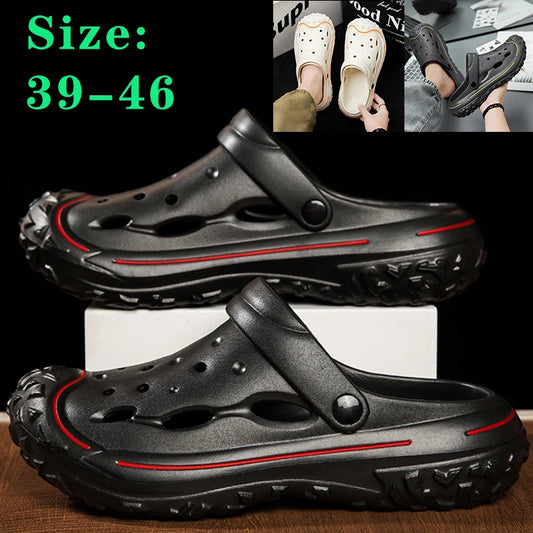 2024 Summer New Men's Slippers Outdoor Garden