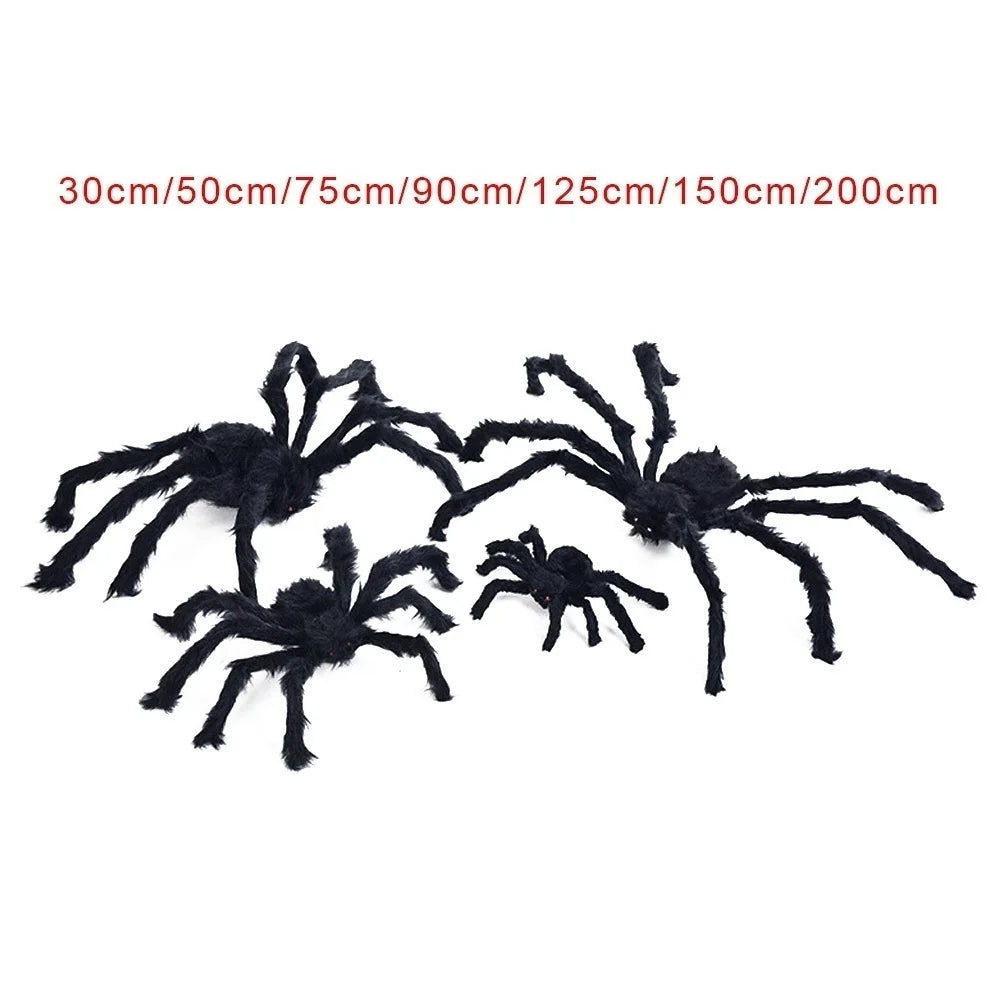 Black Spider Halloween Decoration Haunted House