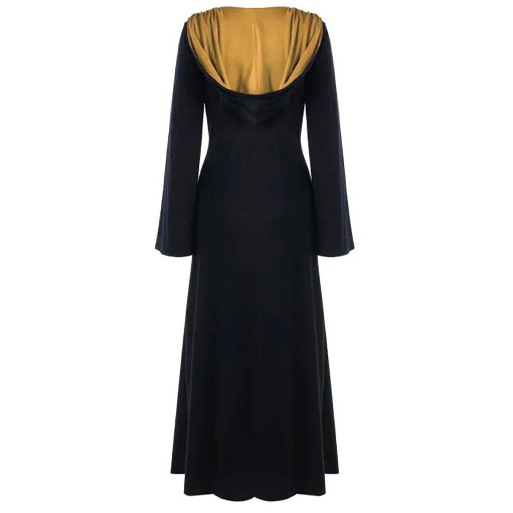 Medieval Dress For Women Lace-up Vintage