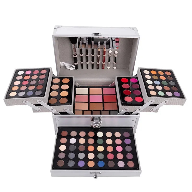 Professional Makeup Box Full Kit Set Cosmetic Kits