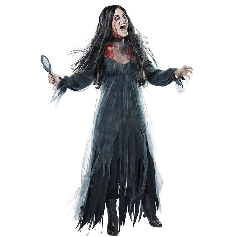 Adult Women Halloween Scary Zombie