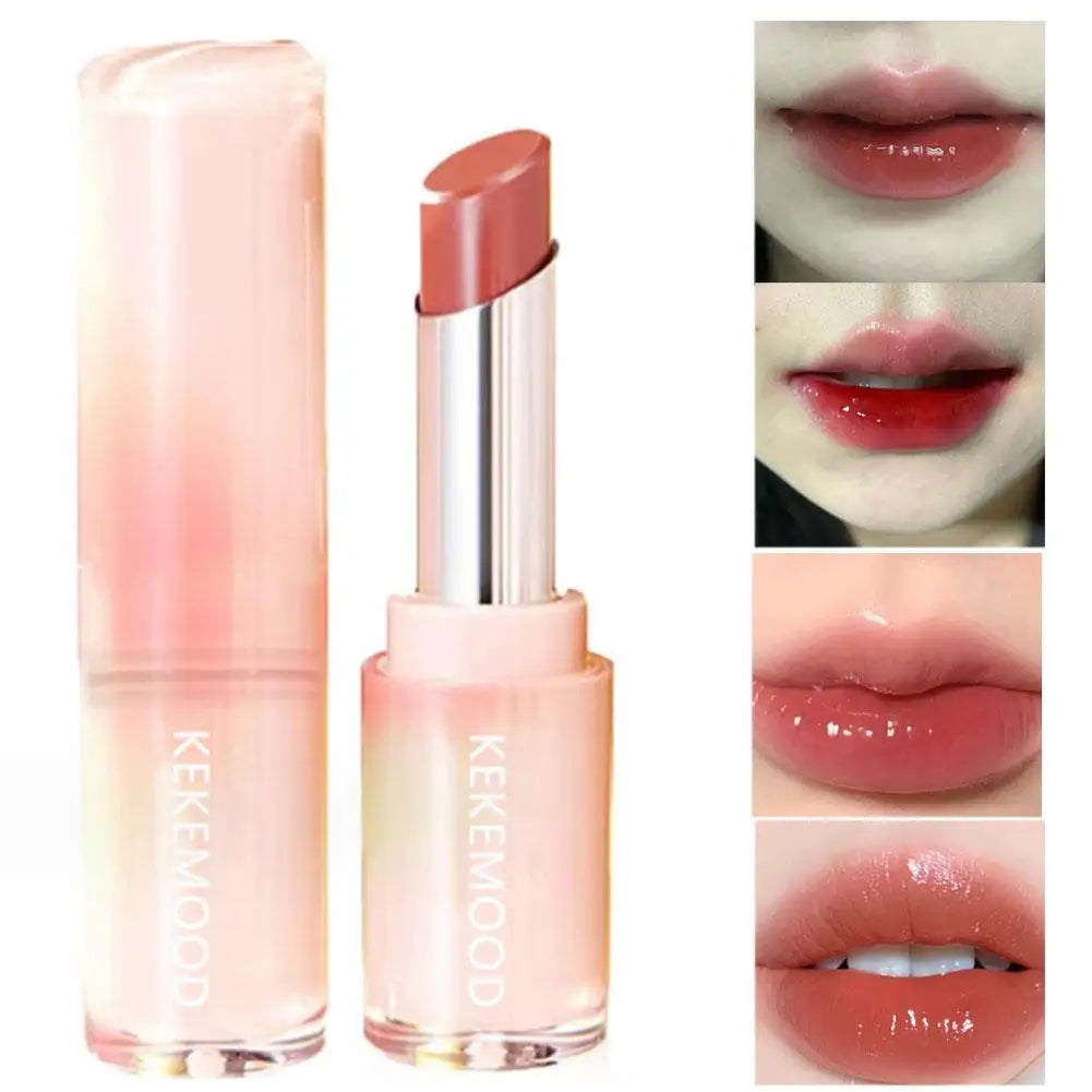 Jelly Lipstick For Kekemood Moisturizing Mirror Water Light