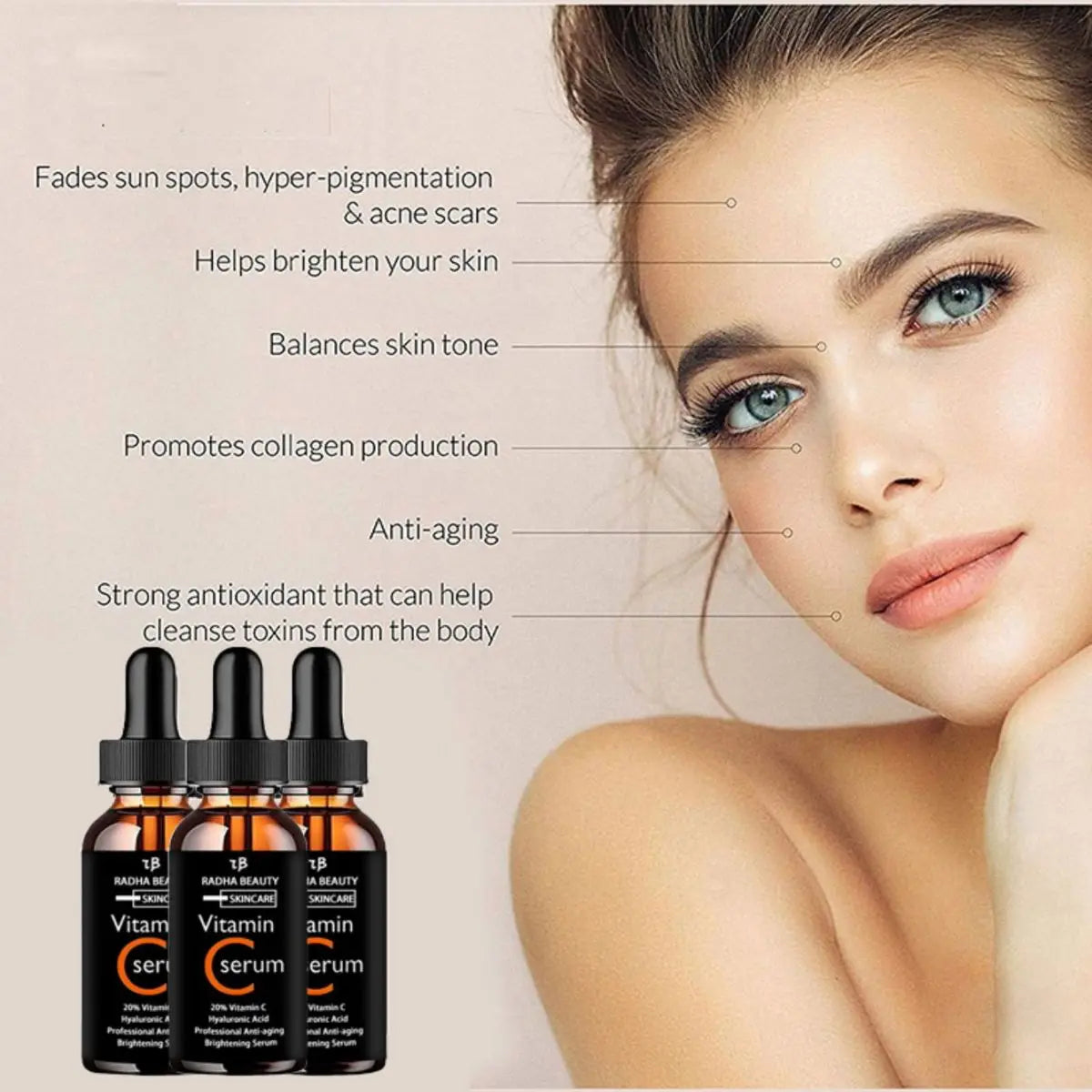 Vitamin C serum Face Serum Long Lasting Moisturizing