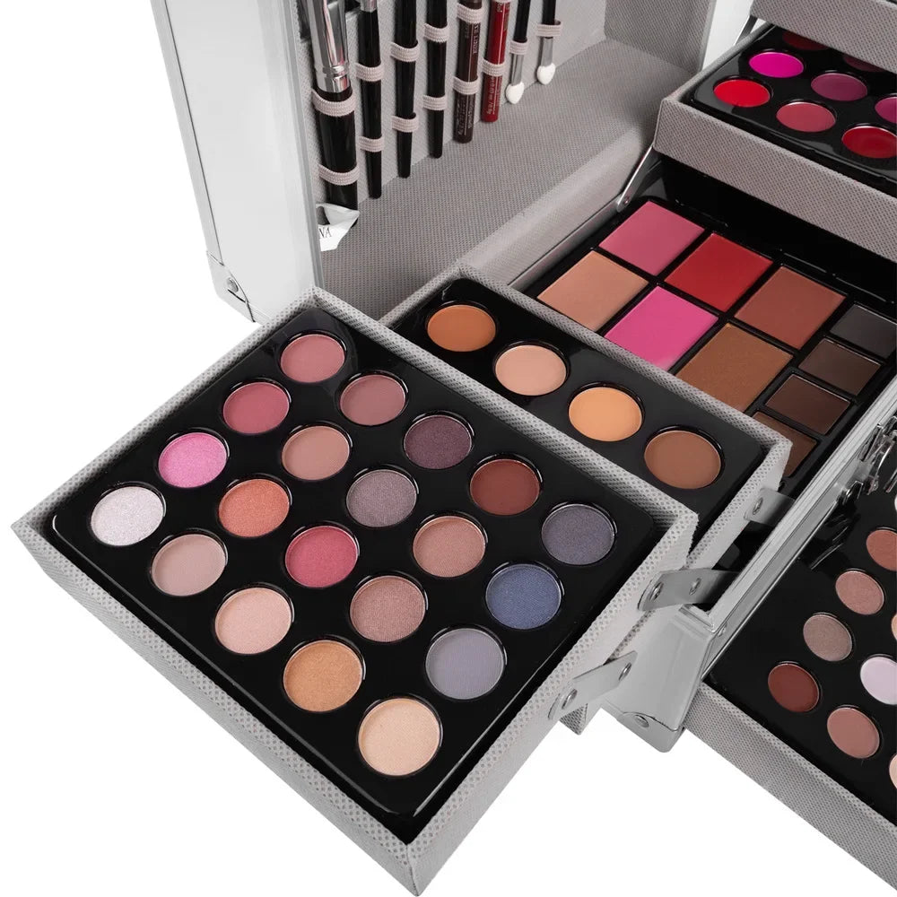 Professional Makeup Box Full Kit Set Cosmetic Kits