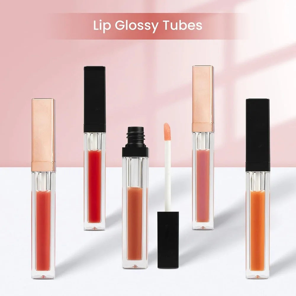 20PCS 5ml Square Lip Gloss Tubes Liquid Lipstick