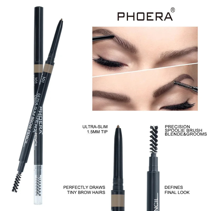 5-Colors Double-headed Eyebrow Pencil