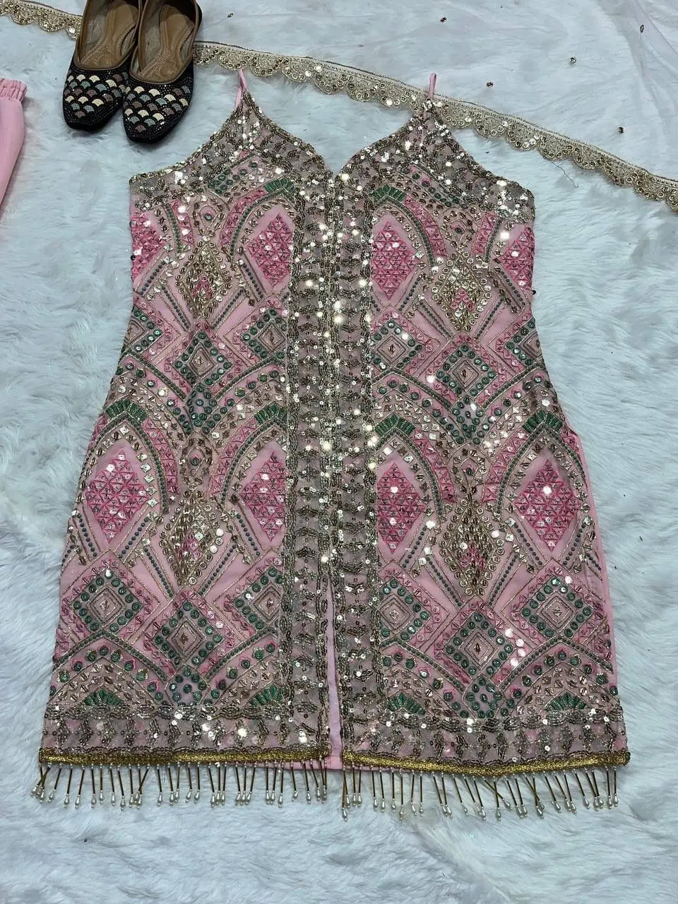 Womens Sharara Palazzo Salwar Suit Indian Pakistani Salwar Kameez Set